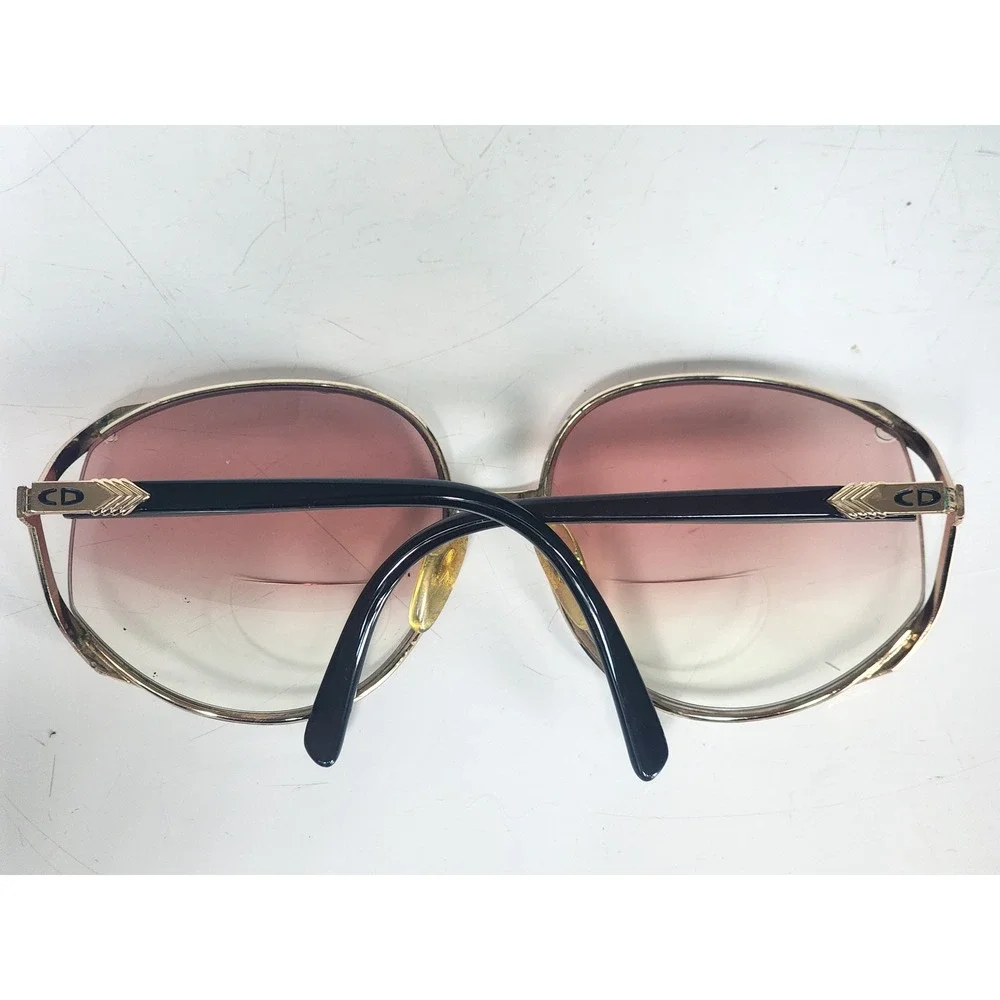Christian Dior 2250 48 Vintage Oversized Gold Sunglasses Frames Only Austria